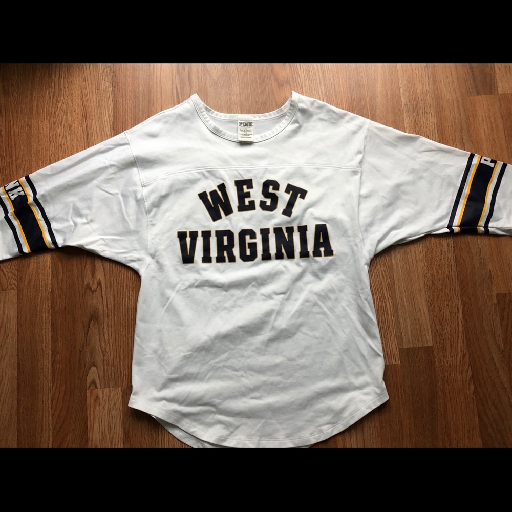 3/$20 PINK West Virginia jersey